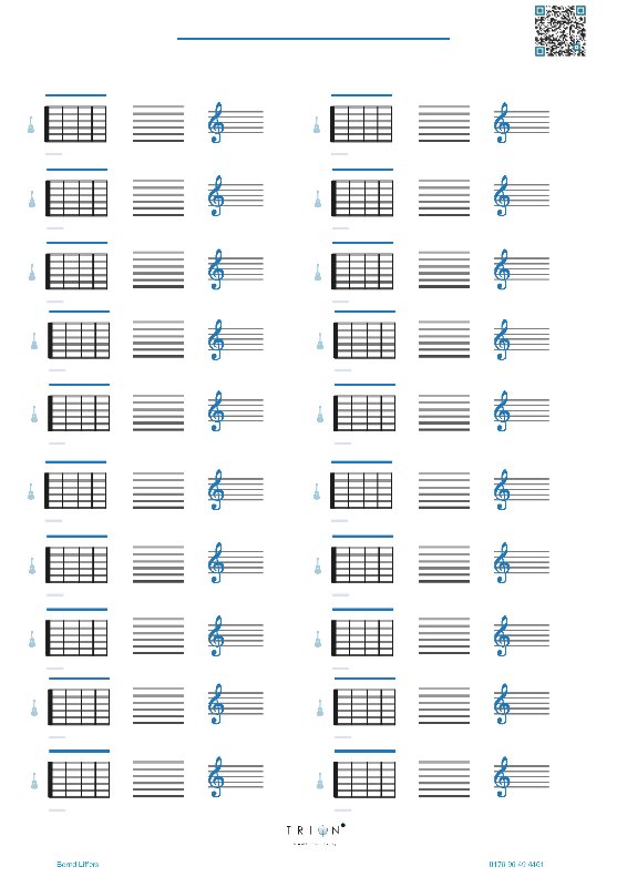 trionplus tabs akkorde basic